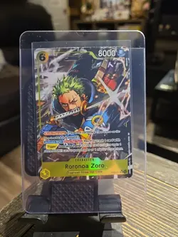 Roronoa Zoro (Full Art) ST29-014 Starter Deck 29: Egghead Foil English - Image 1