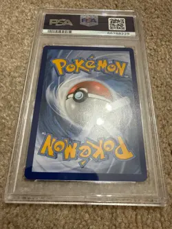 Pokemon 2021 Premium Collection 181 Vaporeon v SWSH Black Star Promo Card PSA 9 - Image 2
