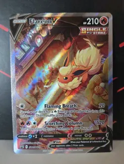 Flareon V SWSH179 SWSH: Sword & Shield Promo Cards Holo - Image 1