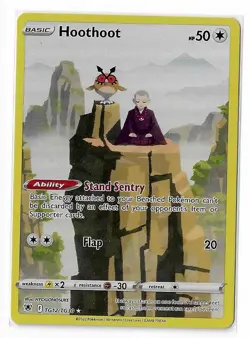 Hoothoot TG12/TG30 Astral Radiance Trainer Gallery Holo Pokemon TCG Card NM - Image 1