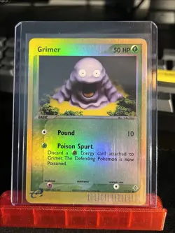 Grimer 57/97 EX Dragon Reverse Holo Pokemon TCG Card NM - Image 1