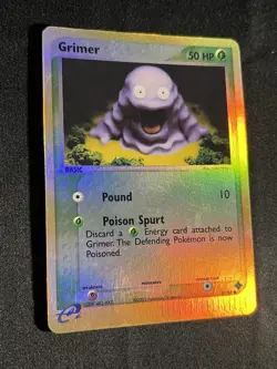 Grimer 57/97 EX Dragon Reverse Holo Pokemon TCG Card NM - Image 3