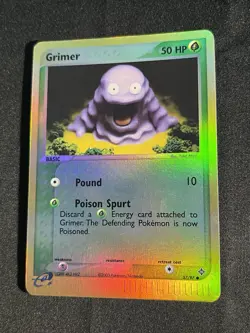 Grimer 57/97 EX Dragon Reverse Holo Pokemon TCG Card NM - Image 4