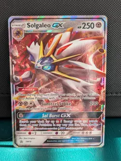 Solgaleo GX SM16 - Pokemon TCG Sun & Moon Promo Ultra Rare Card - Image 1