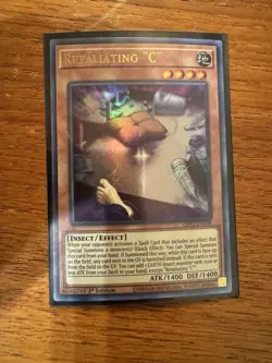 Retaliating "C" - GFP2-EN108 - Ultra Rare 1st Edition Card English Yugioh - Image 1
