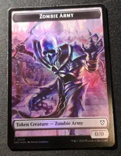 Zombie Army / Zombie Warrior - Foil - DFC - MTG - NM - EN - 0008/0009 - Image 1