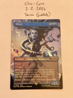 Shiva - Subtlety (Rainbow Foil) Secret Lair Drop Foil - Image 3