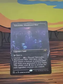 Takenuma, Abandoned Mire (Borderless) Kamigawa: Neon Dynasty Regular - Image 1