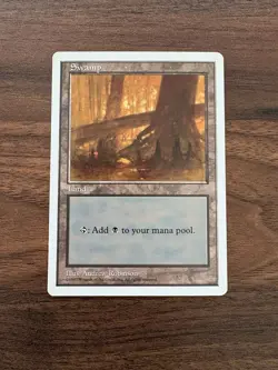 Swamp (440) - Fifth Edition #440 MTG Magic The Gathering NM - Image 1
