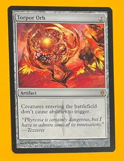 MTG TORPOR ORB New Phyrexia (OldManMTG 005-836) - Image 1