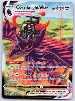 Corviknight VMAX TG19/TG30 (NM) - Silver Tempest Trainer Gallery - Pokemon TCG - Image 1