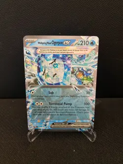 Pokemon Prismatic Evolutions - Wellspring Mask Ogerpon Ex 027/13 NM - Image 1
