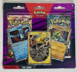 Pokemon TCG - 2-Pack Checklane Blister Pack: Articuno, Zapdos & Tyranitar - Image 1