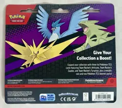 Pokemon TCG - 2-Pack Checklane Blister Pack: Articuno, Zapdos & Tyranitar - Image 2
