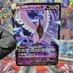 Pokemon TCG - Galarian Articuno V 058/198 Ultra Rare Chilling Reign [Near Mint] - Image 1