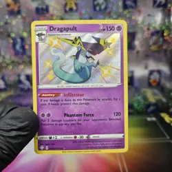 2021 Pokemon, Shining Fates: Shiny Vault, #SV62/SV122 Dragapult, Shiny Holo Rare - Image 1