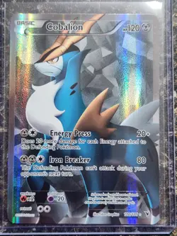 Pokemon Black And White Noble Victories Cobalion 100/101 Full Art NM - Image 1