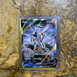 Arceus V (Alternate Art) 166/172 Pokemon Brilliant Stars 🔥🔥🔥 - Image 1