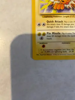 Pokemon TCG Jolteon 20/64 Jungle Unlimited Non-Holo Rare Near Mint (NM) - Image 5