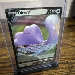 Ditto V Ultra Rare - 050/072 Shining Fates - Pokemon TCG - Mint/NM - Image 3