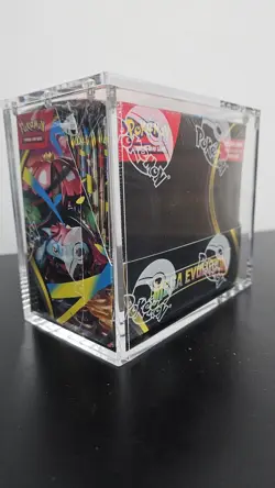 Pokemon Booster Box Magnetic Acrylic Display Case UV Protected - Image 2