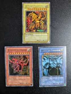 Yu-Gi-Oh! Divine-Beast Lot - Ra, Slifer, Obelisk GB1 DOD - Image 1