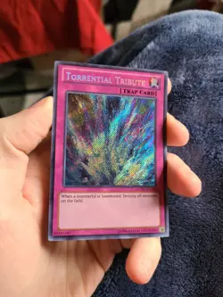 Yugioh Torrential Tribute LCYW-EN180 Secret Rare - Image 1