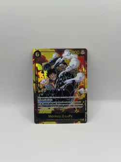 One Piece Monkey D Luffy Gear 4 Alt Art (Parallel) OP10-118 Royal Blood Foil - Image 1