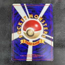 Poor - Dark Blastoise LV.28 Old Back Holo Japanese Pokemon Card Game TCG - Image 2