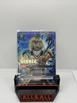 Union Arena Winner Card Genos OPM-1-048 One Punch Man Brand new Sealed - Image 1