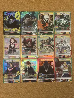 union arena My Hero Academia card Foil Holo anime card 12set - Image 1