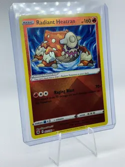 FREE_SHIPPING - Pokemon Card - Radiant Heatran Astral Radiance 027/189 - Image 1