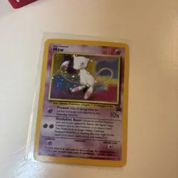 Mew 9 Holo Black Star Promo Wotc Pokemon Card TCG English - Image 3