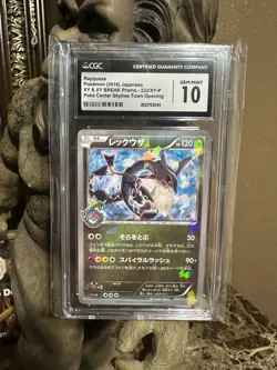 Pokemon Rayquaza Holo Card 232/Xy-p Tokyo Skytree Promo CGC 10 - Image 1