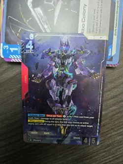 GFreD LR+ GD03-035 Steel Requiem Gundam TCG English NM Card Game - Image 1
