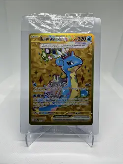 Lapras ex 164 Sv: Scarlet & Violet Promo Cards Holo Sealed - Image 1