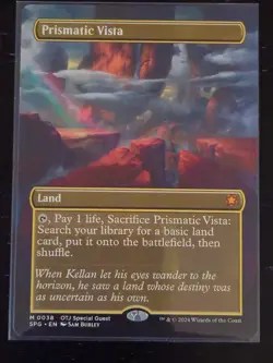 Prismatic Vista (Borderless) Special Guests Regular Magic the Gathering MTG - Image 1