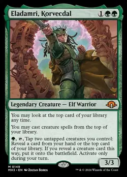 Magic The Gathering: Eladamri, Korvecdal - MH3 #0149 FOIL - Image 1
