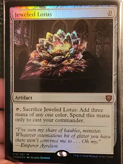 Jeweled Lotus Commander Legends Foil NM/LP - Image 1