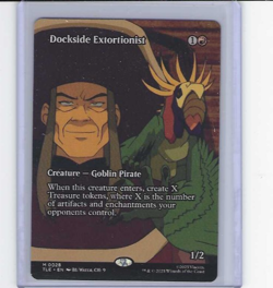 Magic MTG Avatar The Last Airbender Dockside Extortionist Borderless M0028 - Image 1