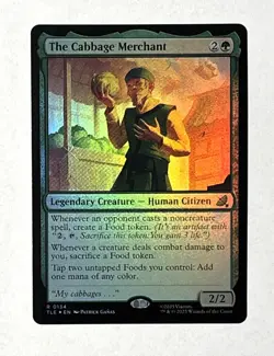 The Cabbage Merchant - FOIL - MTG ATLA Eternal - TLE 134 - Image 1