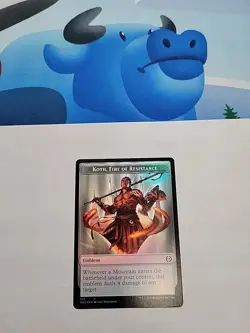 MTG - Koth, Fire Of Resistance/ Rebel Token Foil ONE #013 - Image 2