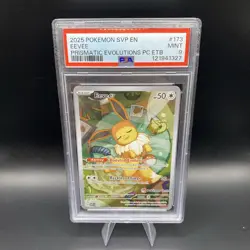 Eevee - 173 (Pokemon Center Exclusive) 173 Sv: S & V Promo Cards Holo PSA 9 - Image 1
