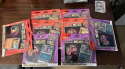 🔥 8x Pokemon Ascended Heroes Tech Sticker Collection 3 Pack SEALED LOT IN-HAND - Image 1