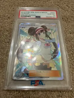 2019 Pokemon Sun & Moon Dream League Rosa 067/049 Full Art Graded PSA 10 - Image 1