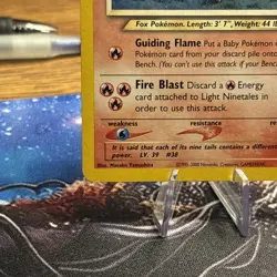 Light Ninetales 50/105 - Neo Destiny Set - Pokemon Vintage WOTC NM/LP - Image 2