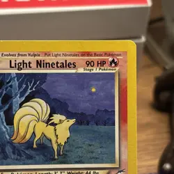 Light Ninetales 50/105 - Neo Destiny Set - Pokemon Vintage WOTC NM/LP - Image 4