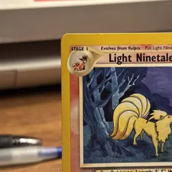 Light Ninetales 50/105 - Neo Destiny Set - Pokemon Vintage WOTC NM/LP - Image 5