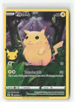 #Pikachu #005/025 Holo Rare Near Mint or Better Pokemon - Image 1