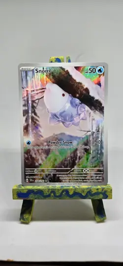 Snom - 168/162 - Illustration Rare NM, English Pokemon Temporal Forces - Image 1